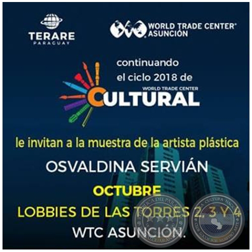 Muestra de Osvaldina Servin - Octubre 2018